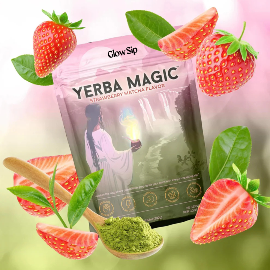 GlowSip® Yerba Mate Super Teepulver