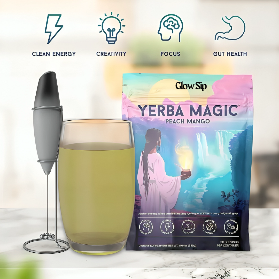 GlowSip® Yerba Mate Super Teepulver